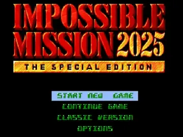 Impossible Mission 2025 - The Special Edition (AGA)_Disk1 screen shot title